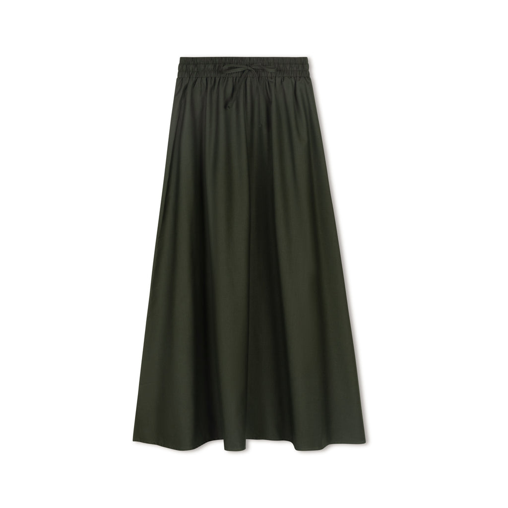 Drawstring Maxi | Forest Green