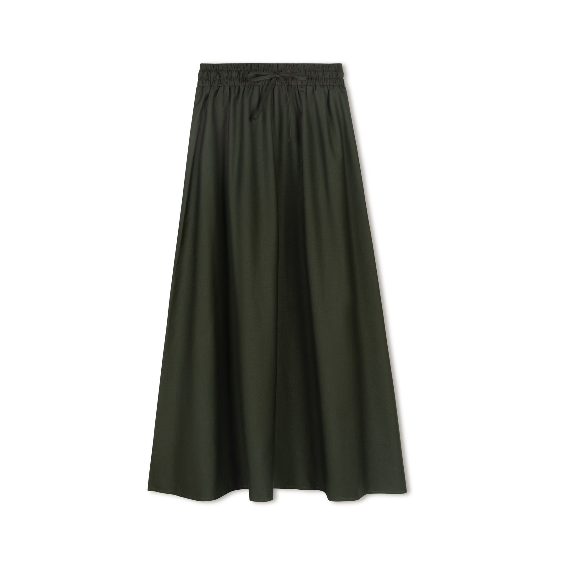 Drawstring Maxi | Forest Green
