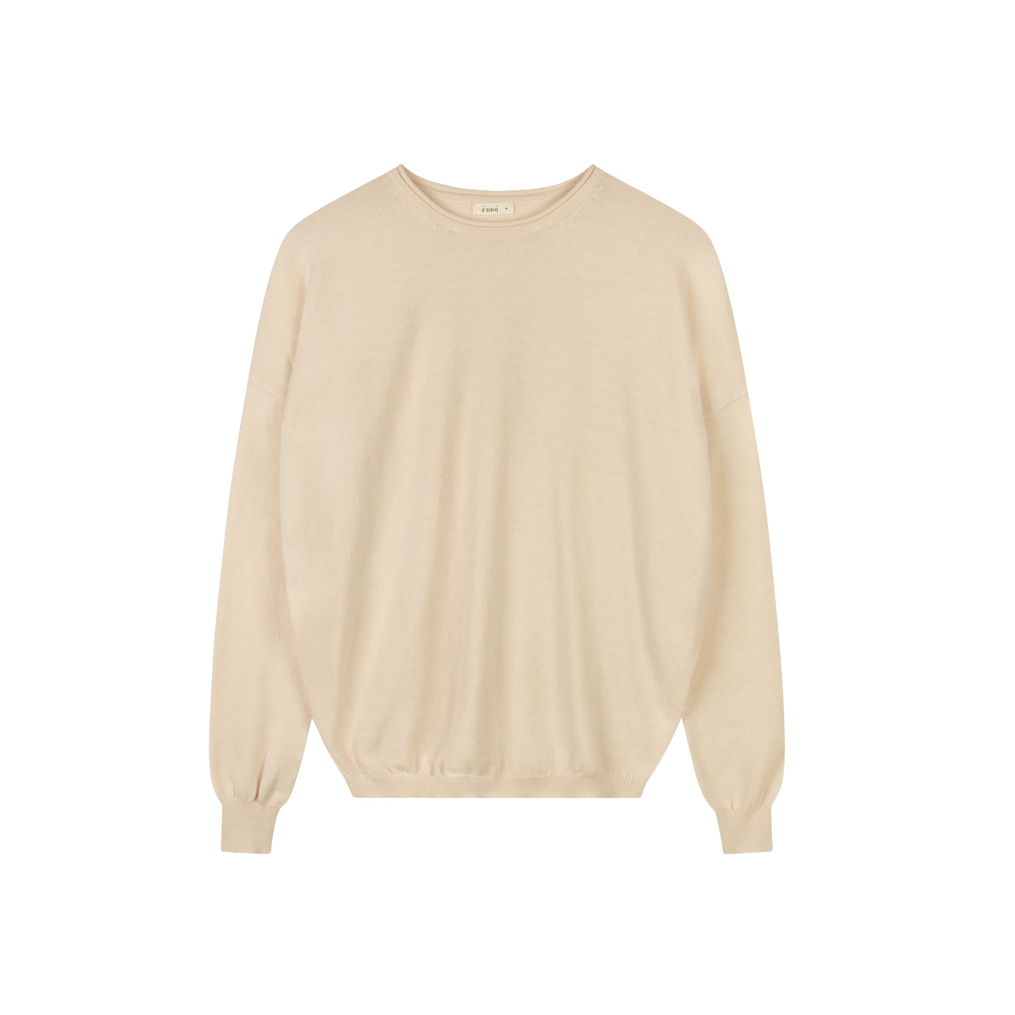 Woolly Crewneck Sweater | Ivory