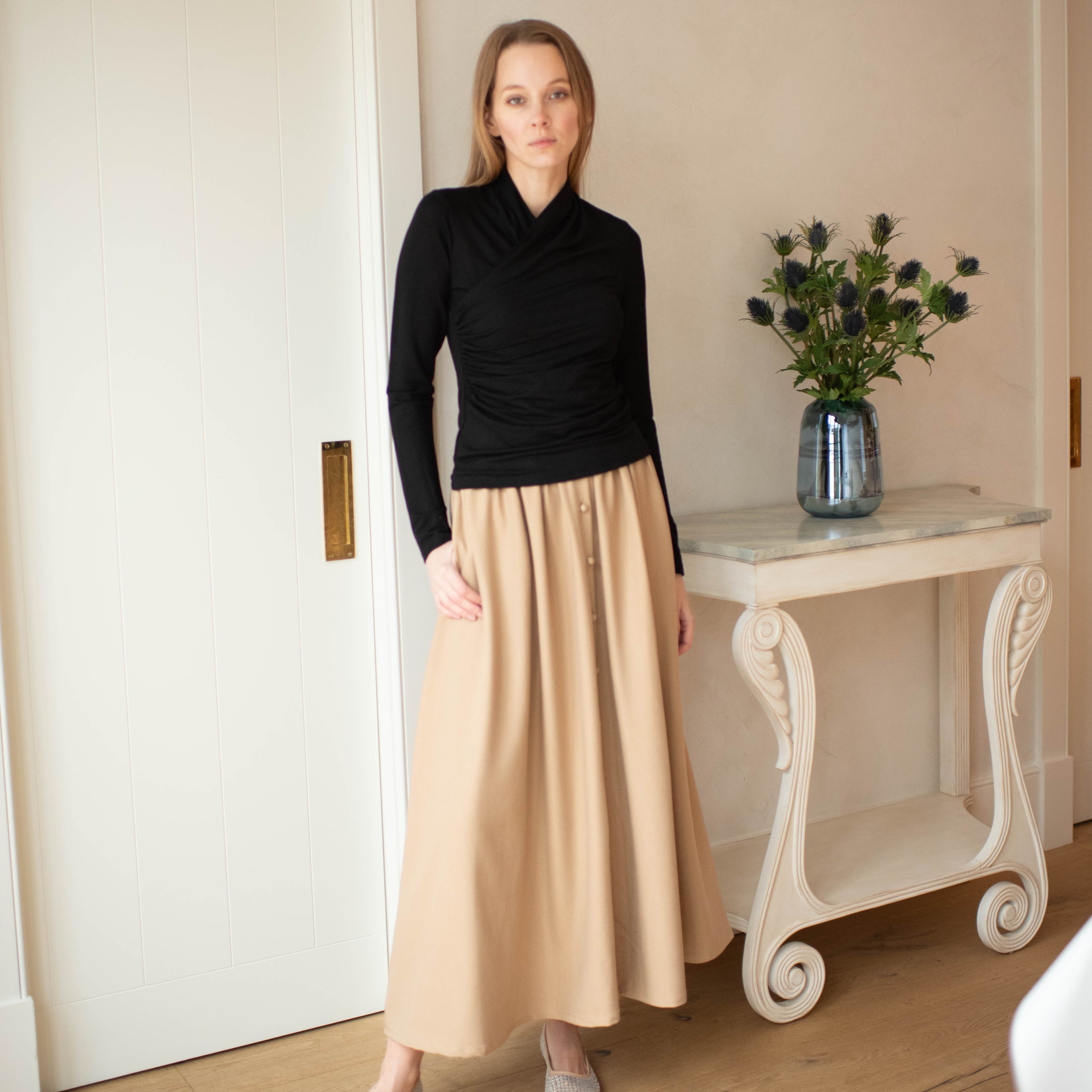 Rosalee Button Down Maxi [Final Sale]
