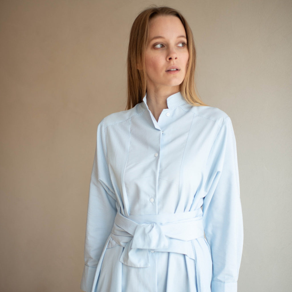 La Ville Dress| Soft Blue [Final Sale]