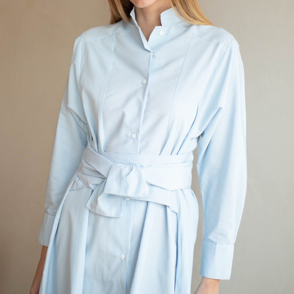 La Ville Dress| Soft Blue [Final Sale]