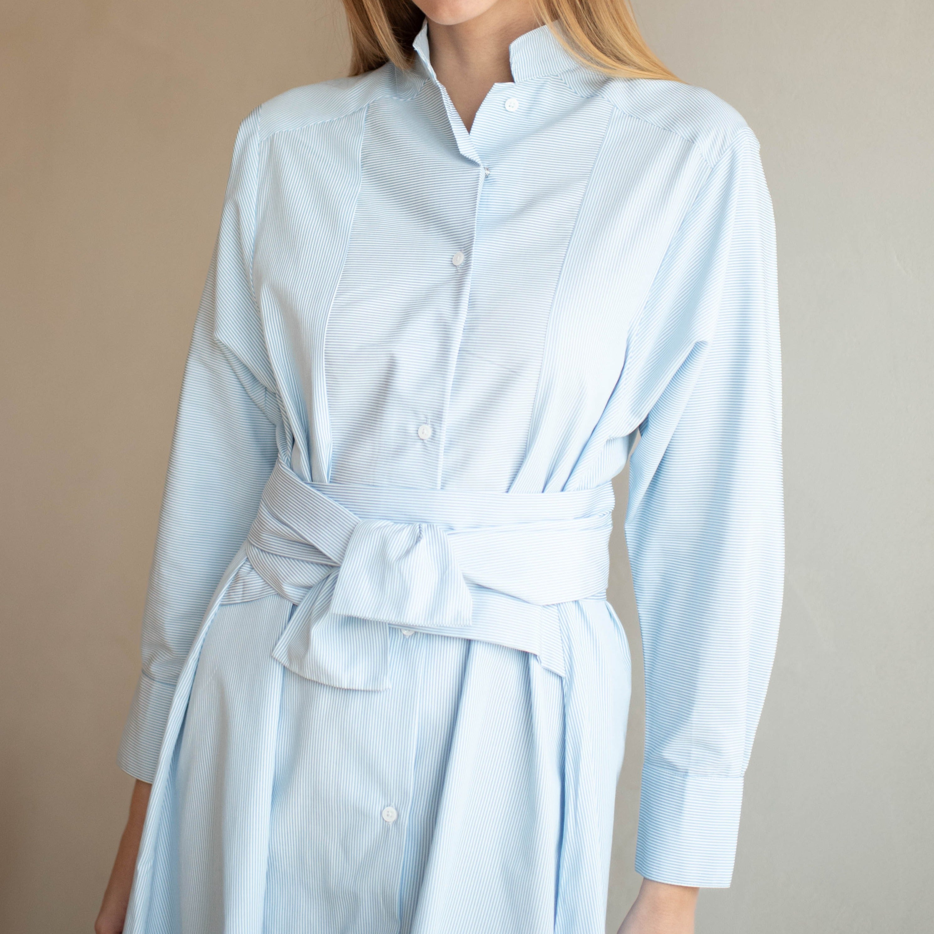 La Ville Dress| Soft Blue [Final Sale]