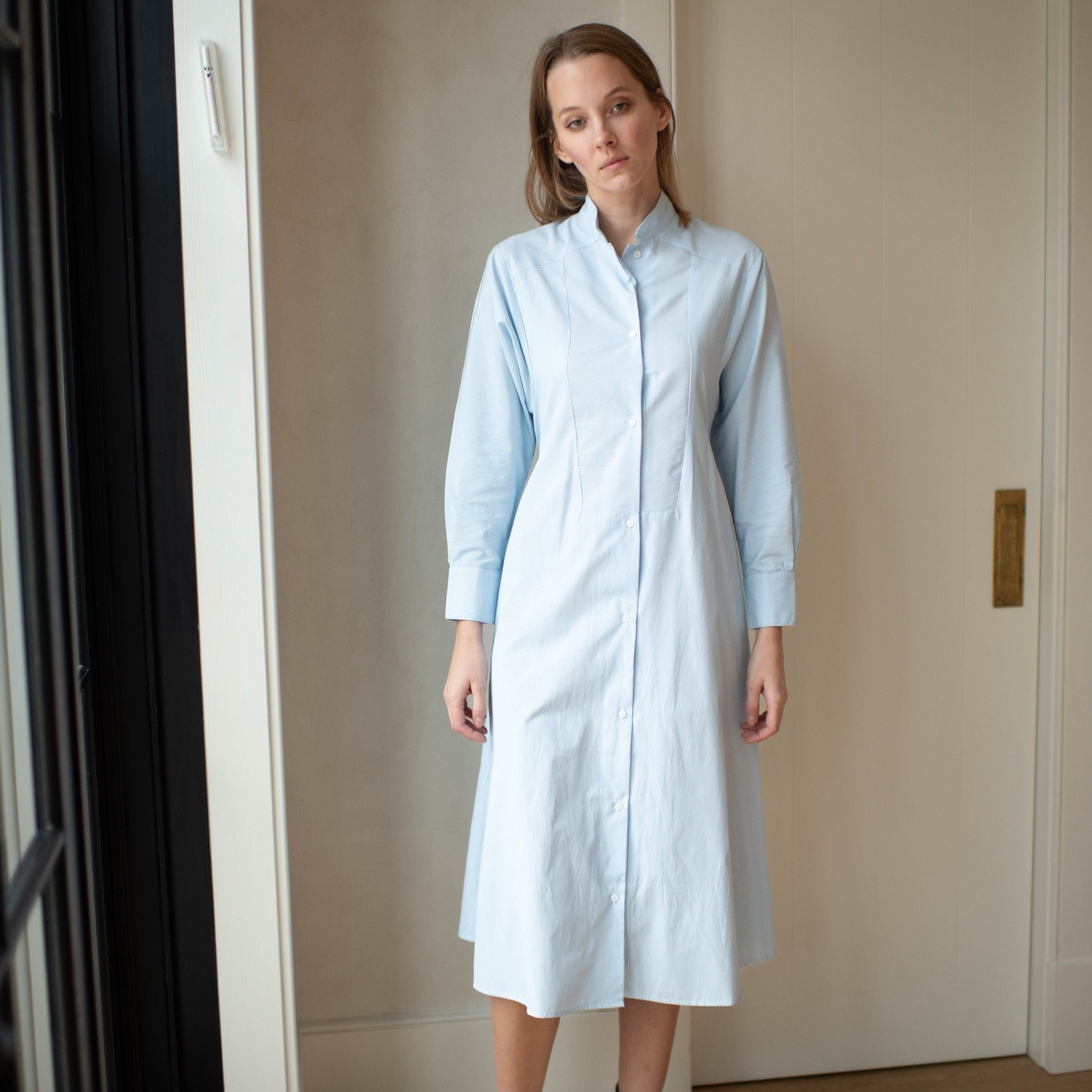 La Ville Dress| Soft Blue [Final Sale]