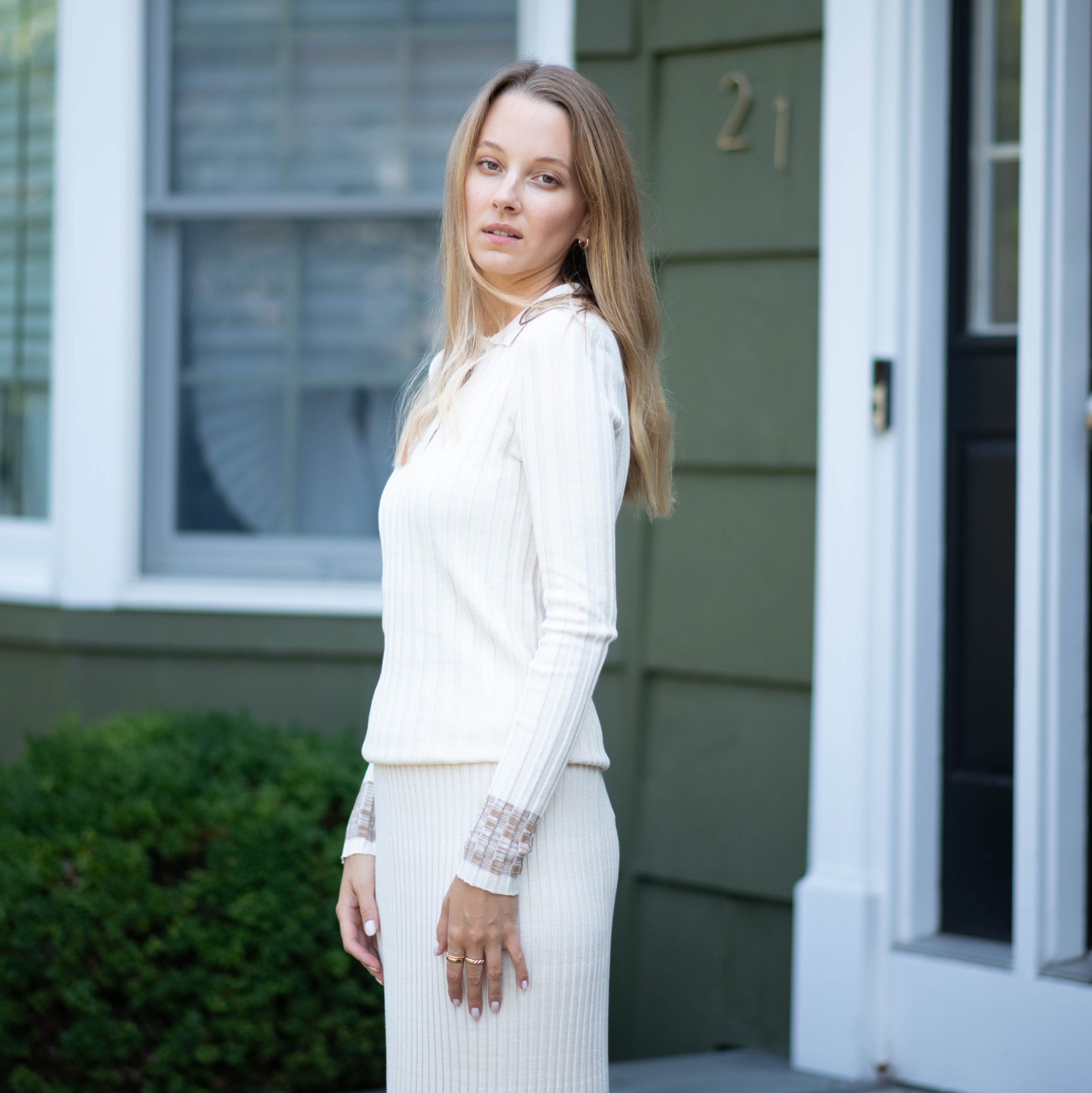 【新品・未使用】Knit Polo 779460872719f05d2040346a8a512d