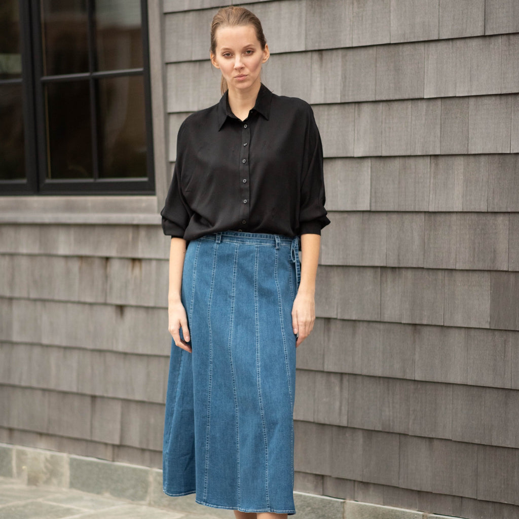 Button Blouse | Black [Final Sale]