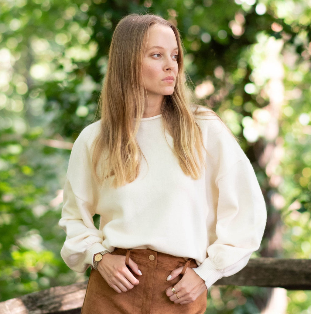 Suede Maxi Skirt | Camel