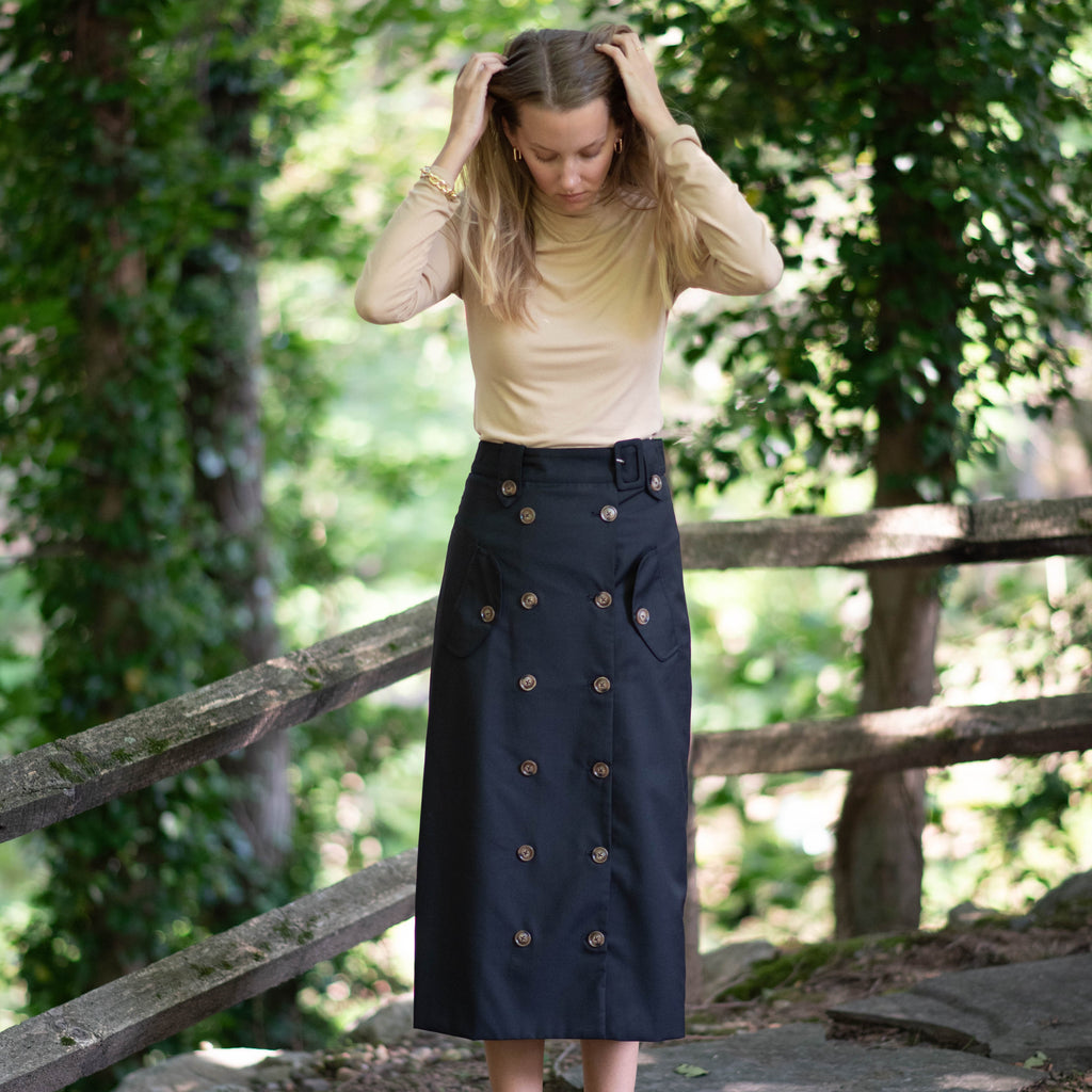 Cargo Skirt | Black