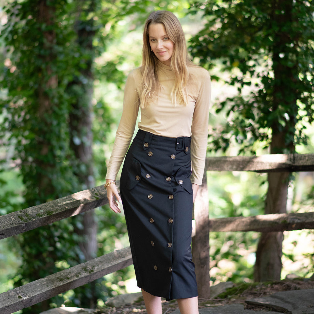 Cargo Skirt | Black