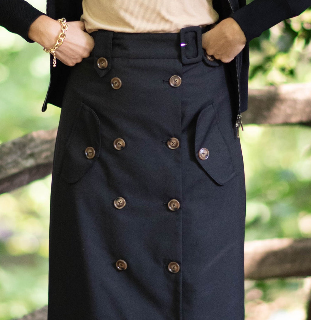 Cargo Skirt | Black