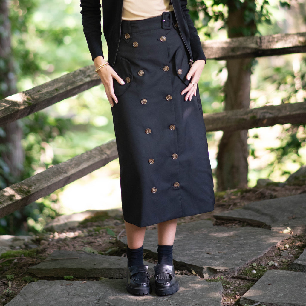 Cargo Skirt | Black