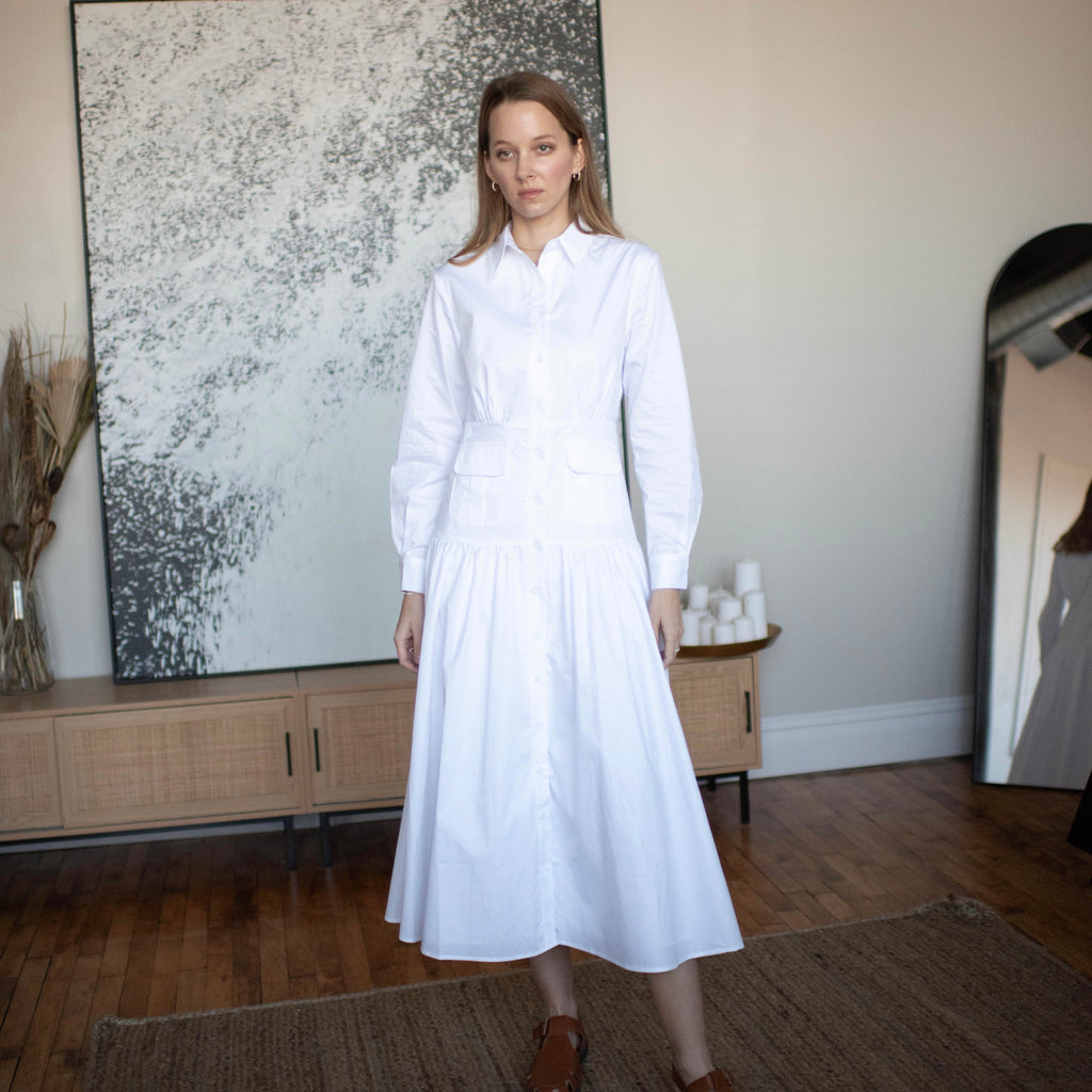 Mimi Dress | White