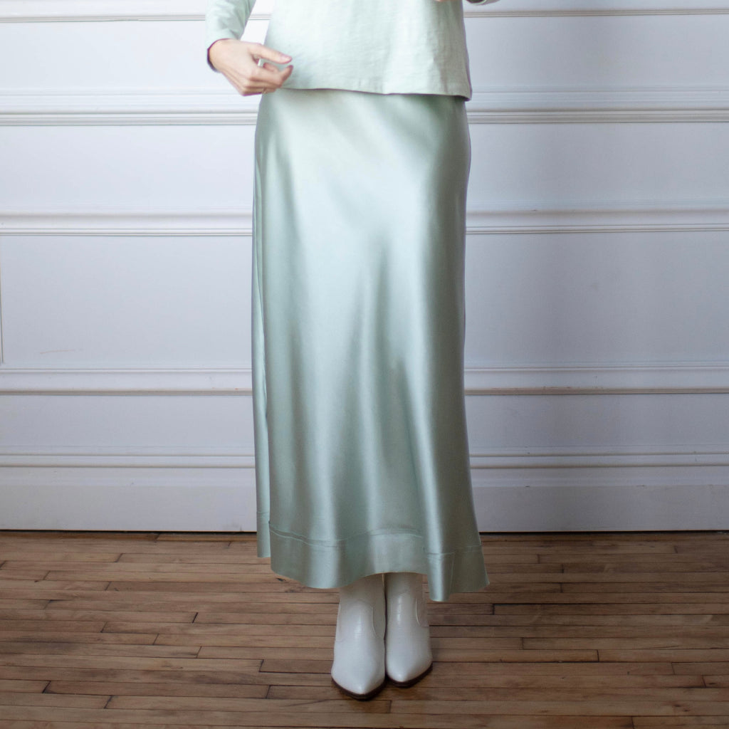 Slip Skirt | Mint [Final Sale]