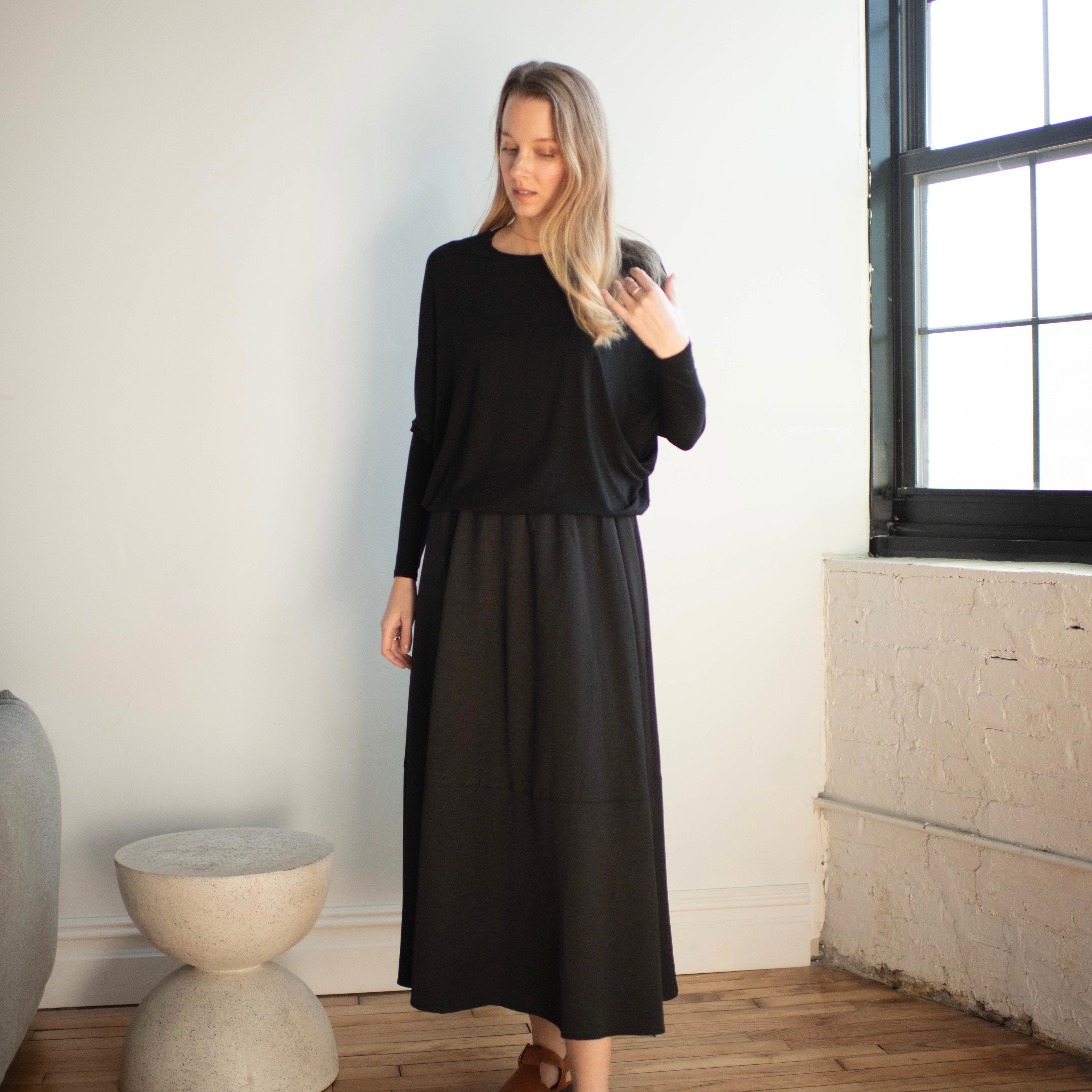 Dolman Tee | Black – C'Moi