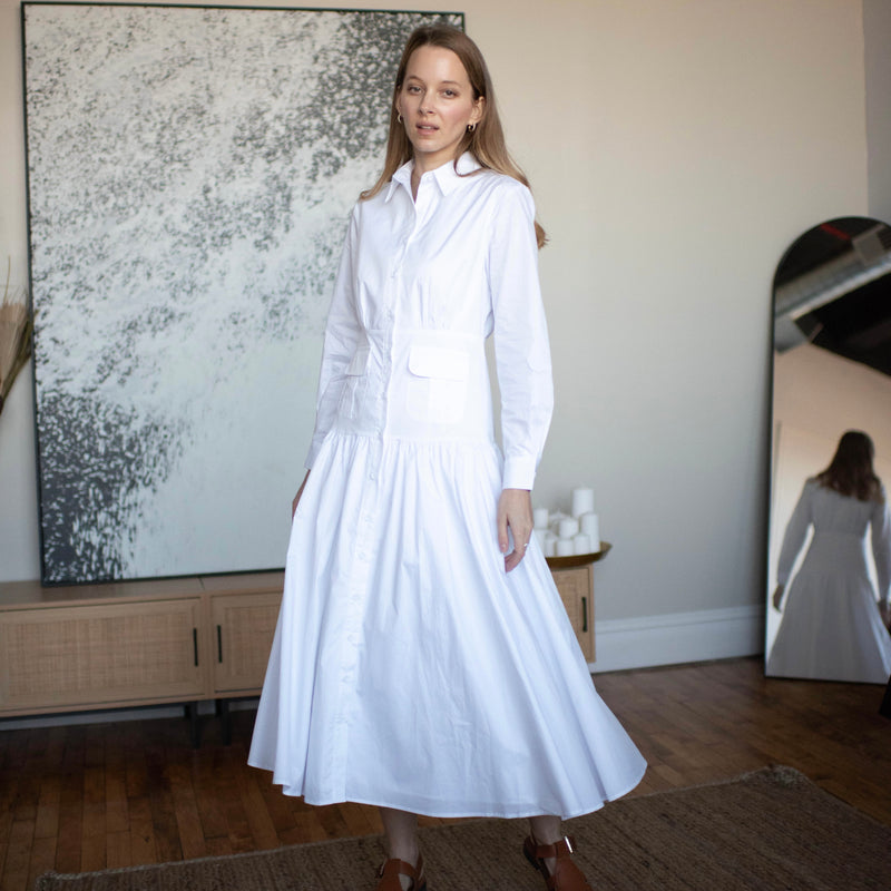 Mimi Dress | White