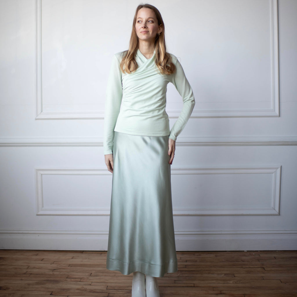Slip Skirt | Mint [Final Sale]