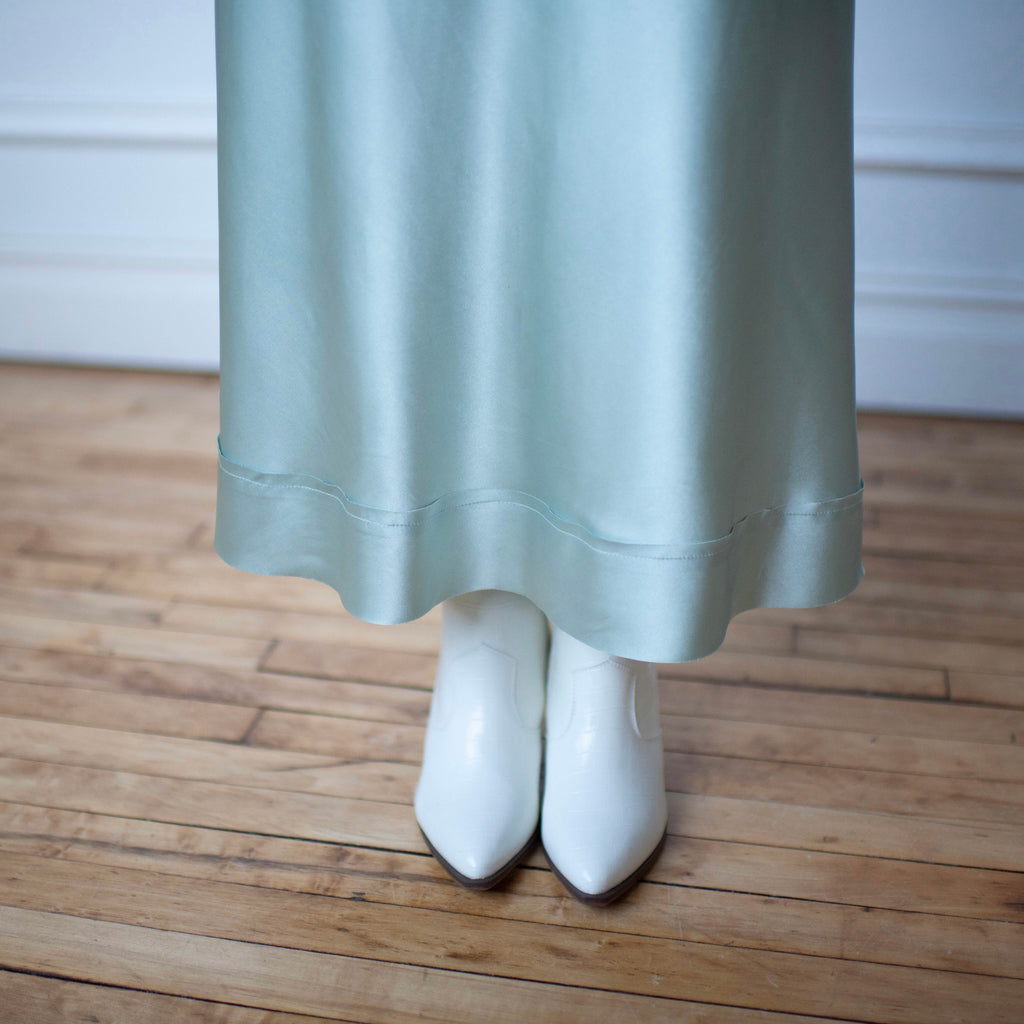 Slip Skirt | Mint [Final Sale]