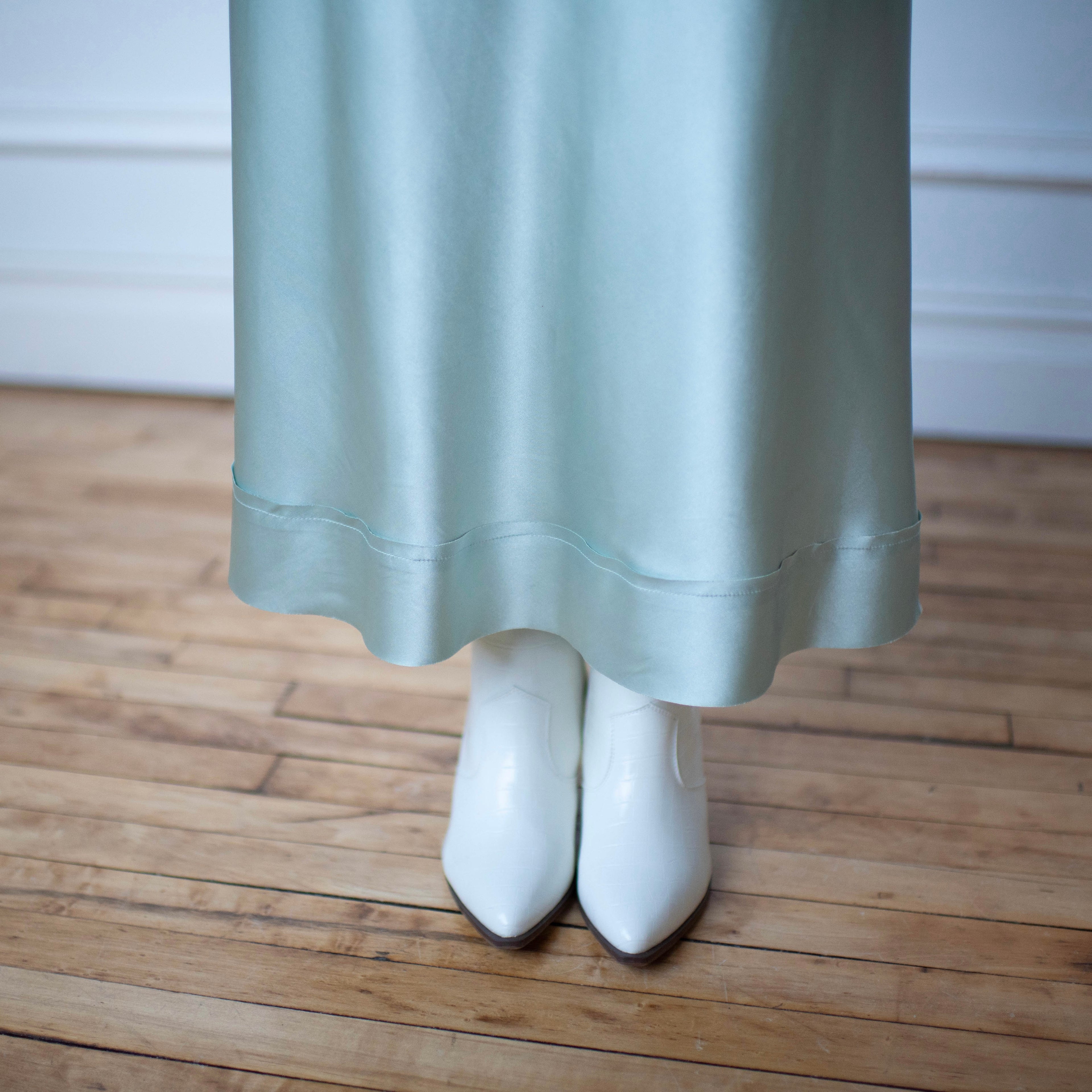 Slip Skirt | Mint [Final Sale]