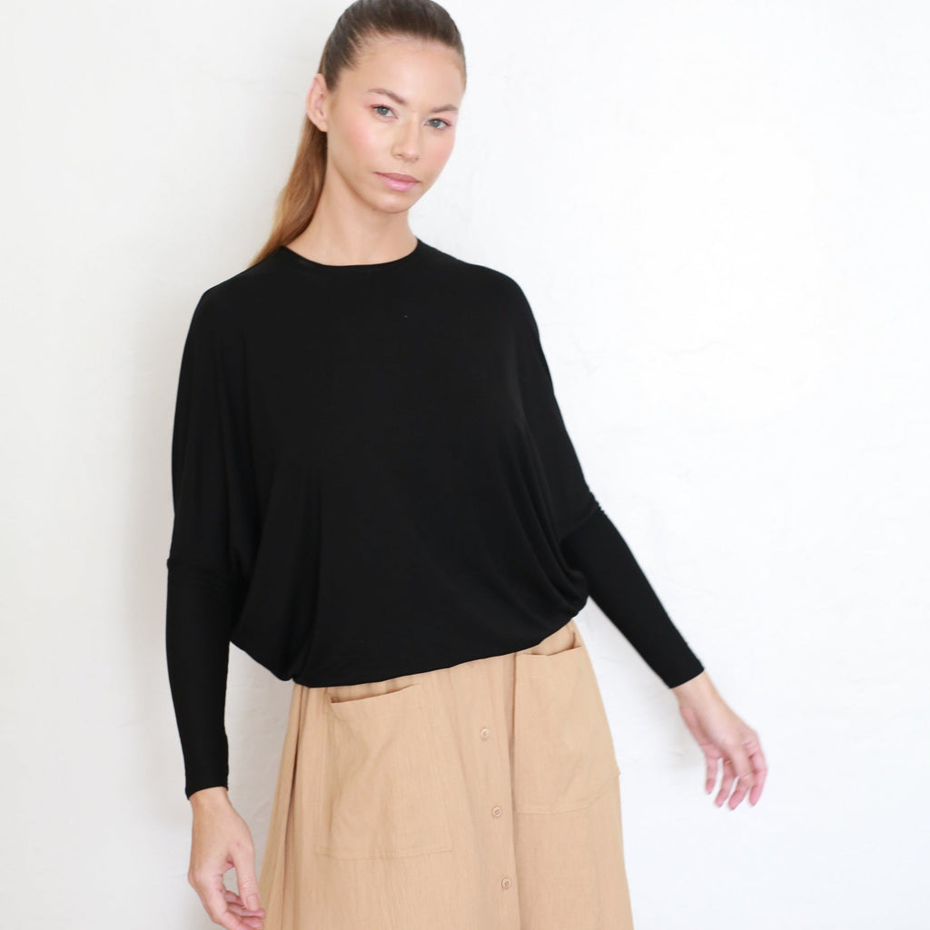 Crepe Button Down | Camel [Final Sale]