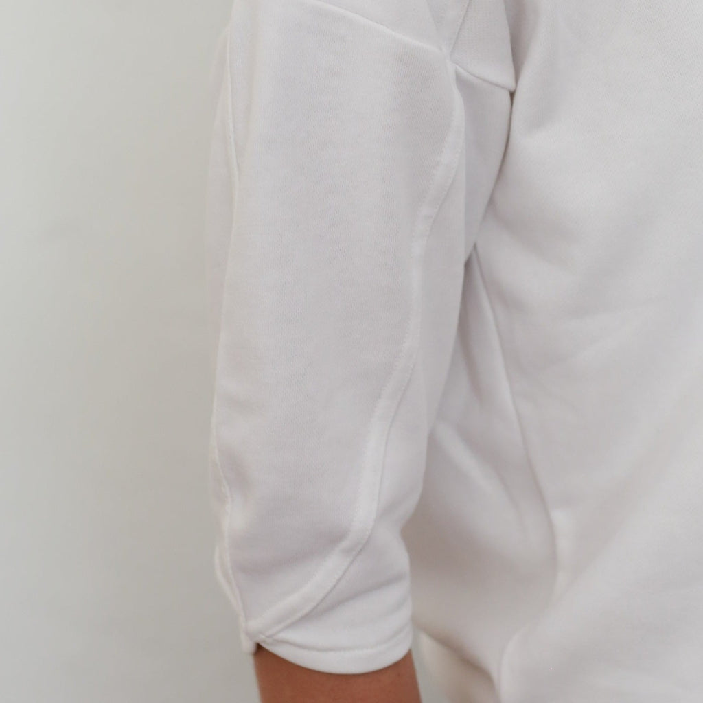 Tulip Crewneck | White [Final Sale]