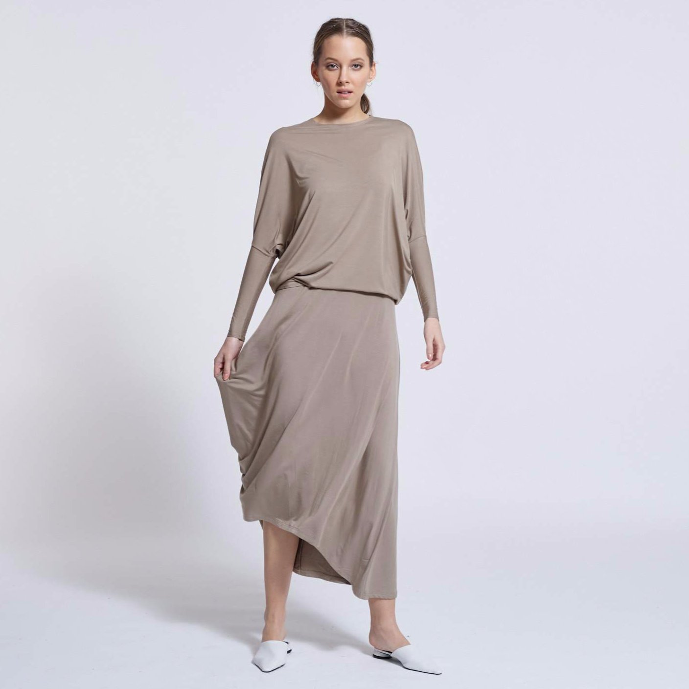 Dolman Tee | Taupe