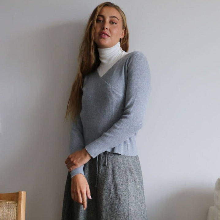 Layering Turtleneck | White