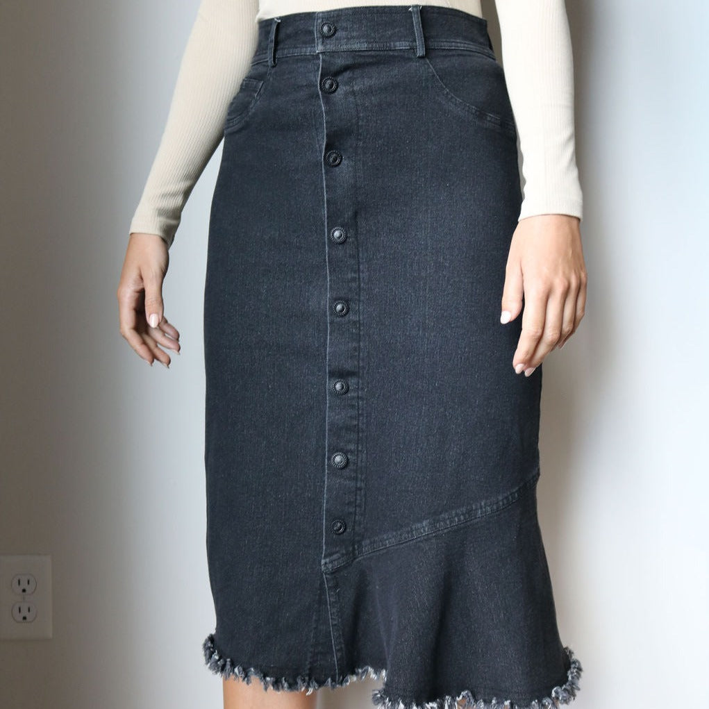 button skirt for sale
