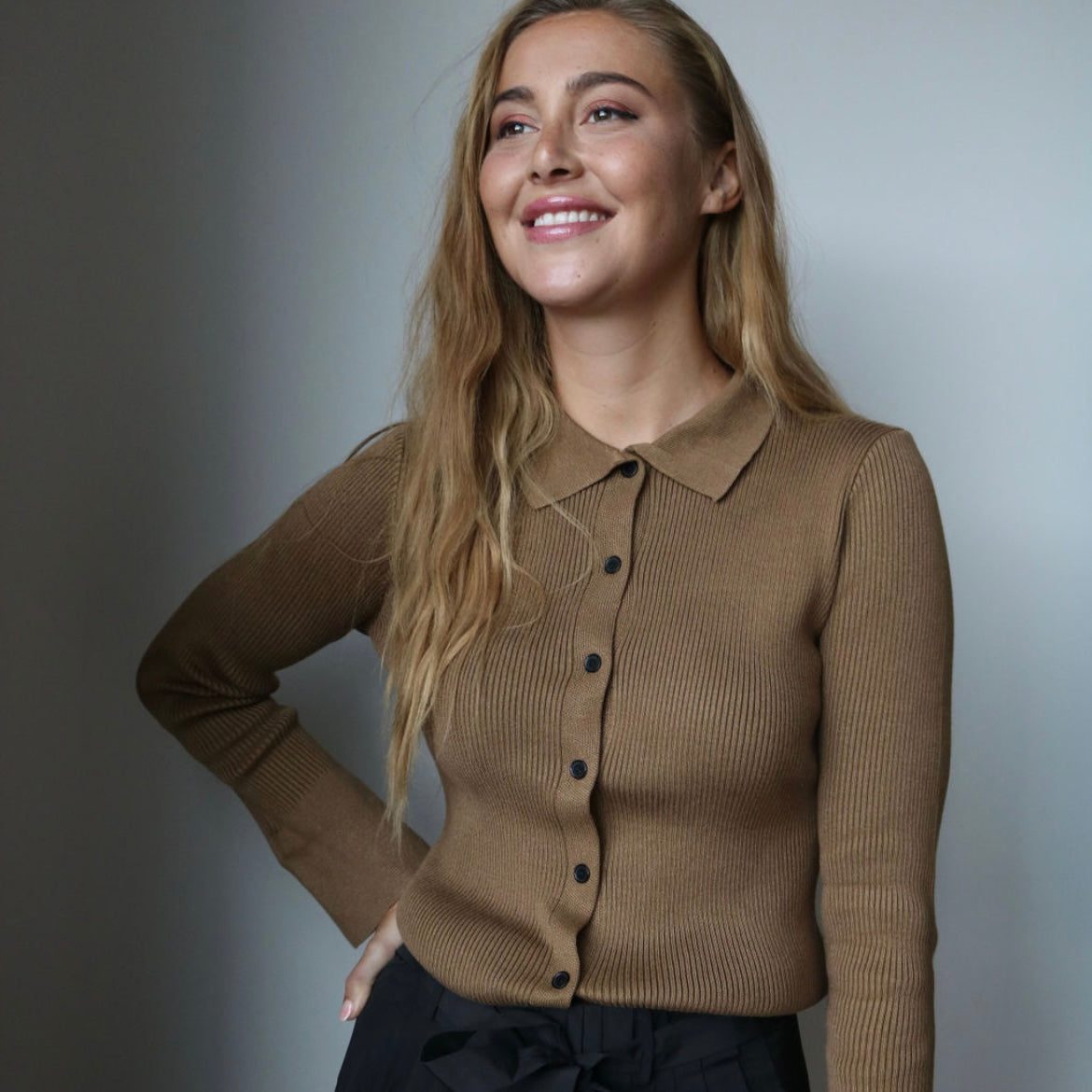 Belle Sweater | Caramel  [Final Sale]