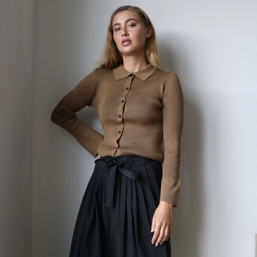 Belle Sweater | Caramel  [Final Sale]