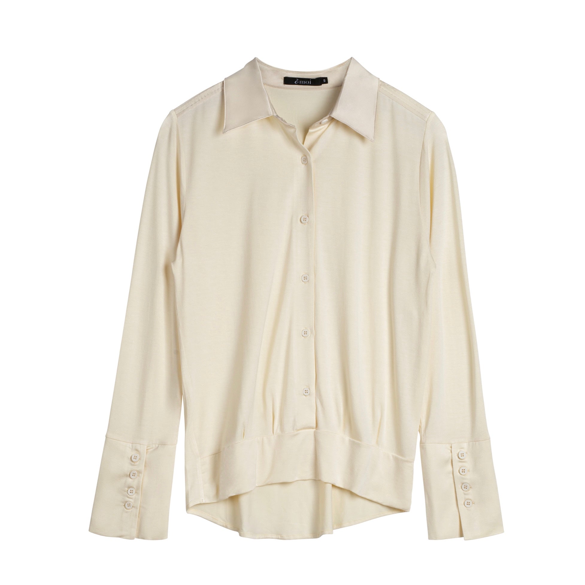Wide Cuff Chemise | Cream [Final Sale]
