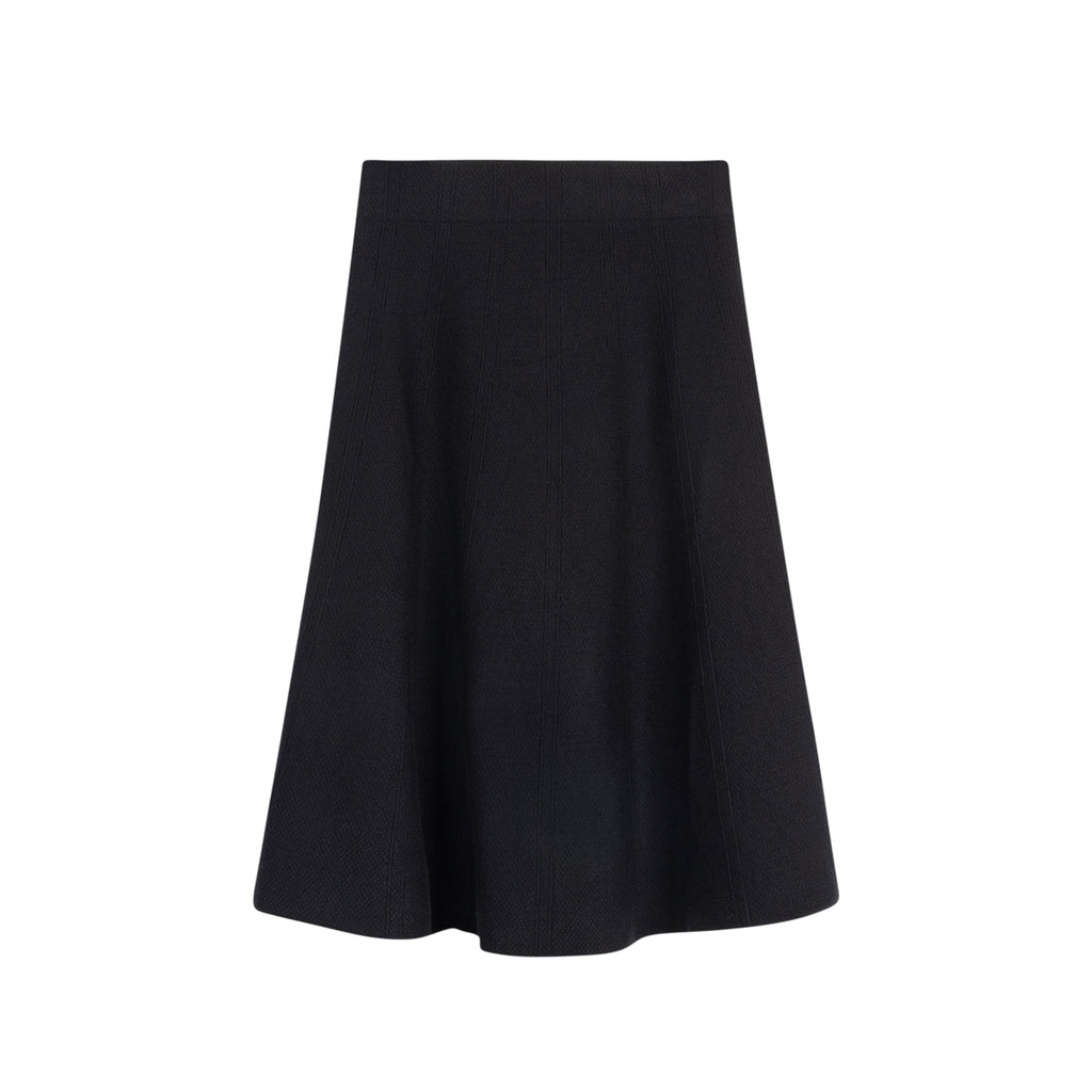 Textured Skater Skirt [Final Sale]