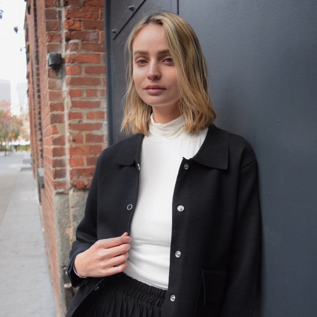 Layering Turtleneck | White