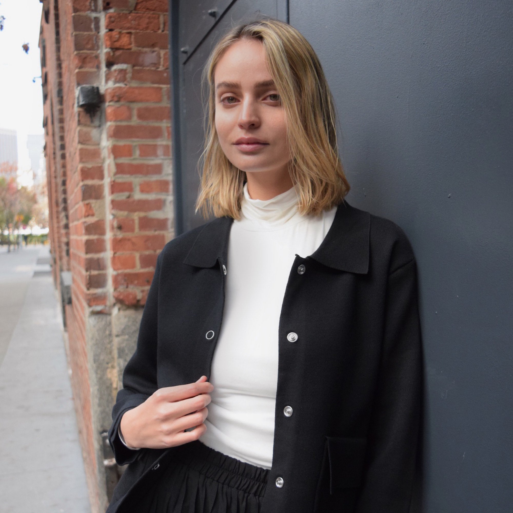 Layering Turtleneck | White