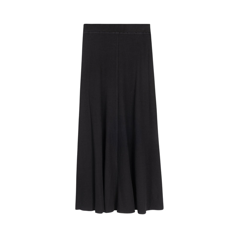 Waffle Skirt | Black