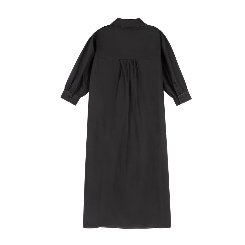 Lille Shirtdress | Black [Final Sale]