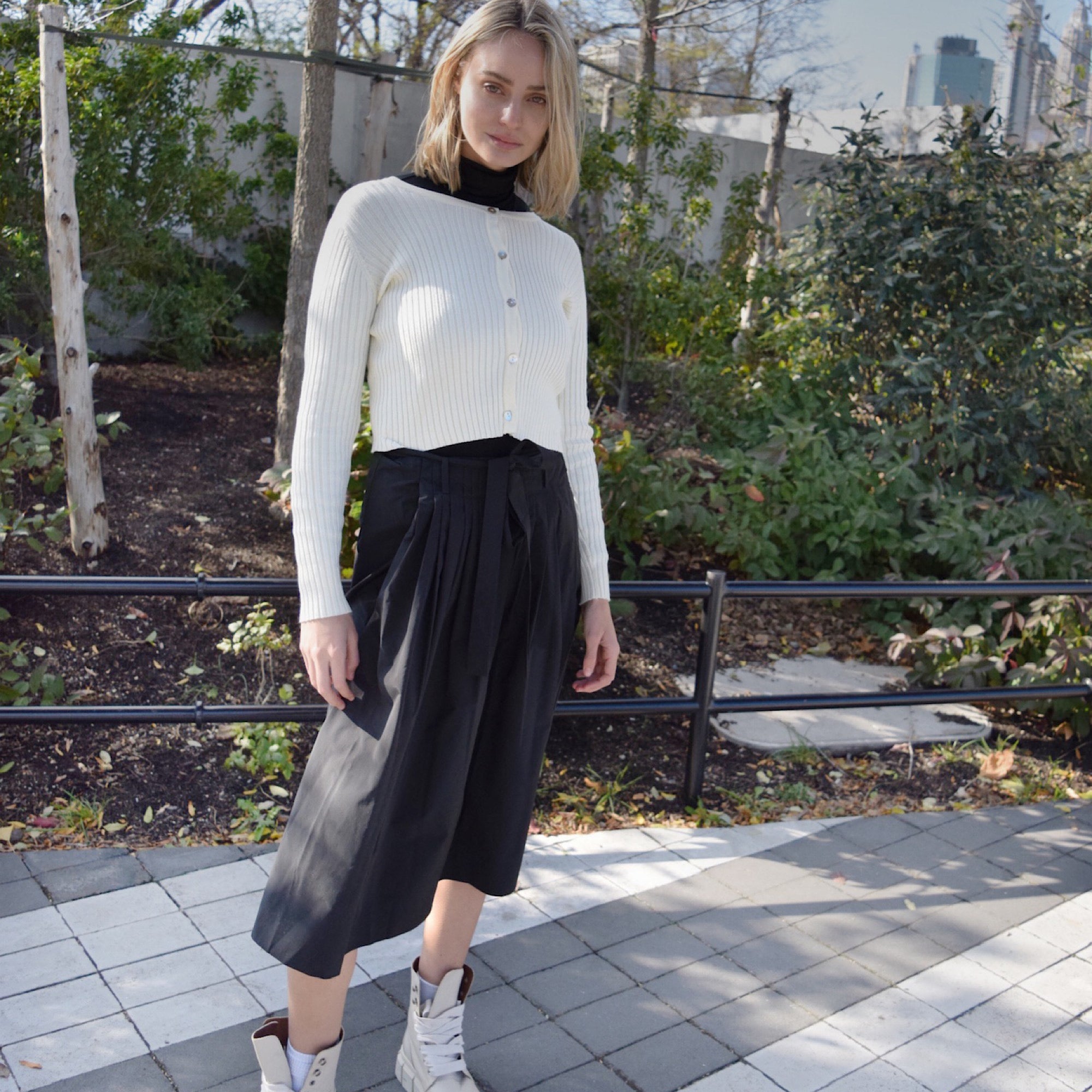 Knit Cardigan | Cream