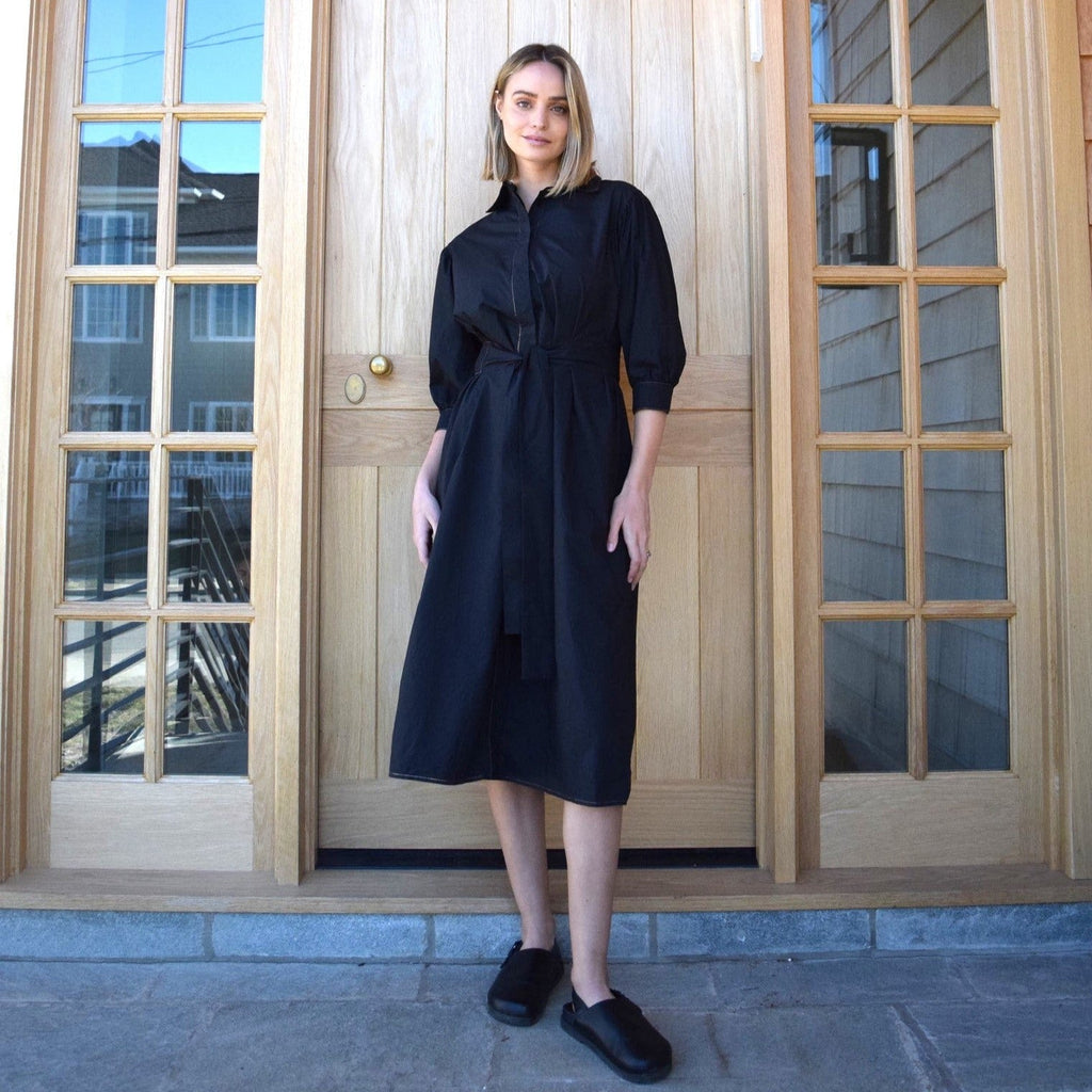 Lille Shirtdress | Black [Final Sale]