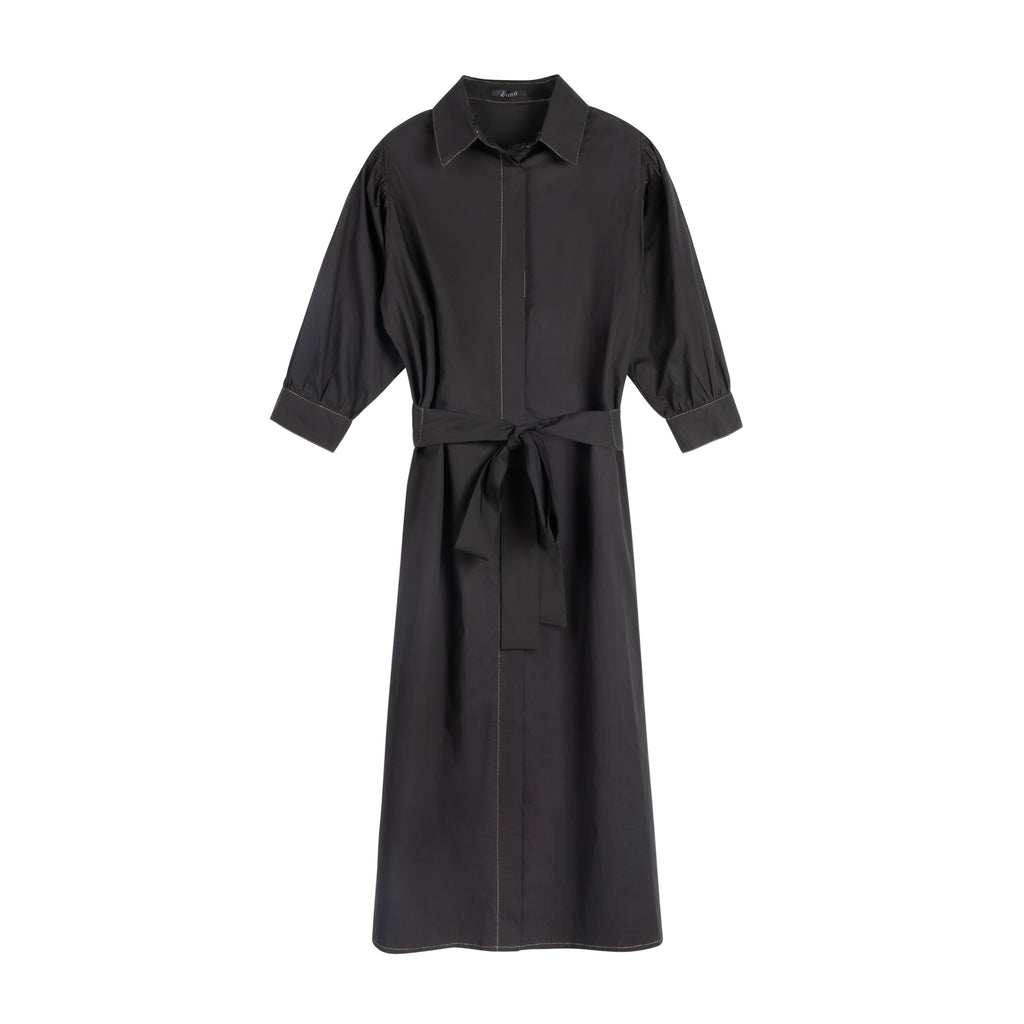 Lille Shirtdress | Black [Final Sale]